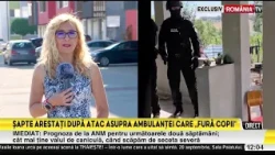 Seven arrested after “child-stealing” ambulance attack in Cluj