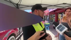 Cajeme Civil Protection sets up hydration station in Ciudad Obregon