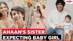 Ahaan Panday set to welcome a niece soon; Sister Alanna Panday's baby girl reveal video goes VIRAL!