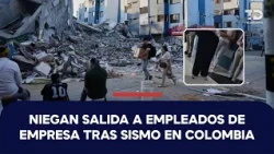 "Van a responder por abandonar su puesto": empresa en Colombia niega salida a empleados tras sismo