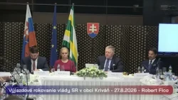 Výjazdové rokovanie vlády SR v obci Kriváň - 27.8.2026 - Robert Fico