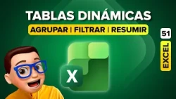 ANALIZA DATOS con TABLAS DINÁMICAS en Excel | Agrupar, Filtrar y Resumir 📊 | Curso Excel