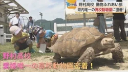 [Cheering for Youth] Nomura High School: Home to Ehime Prefecture's Only High School Zoo