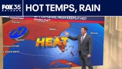 Orlando weather: High temperatures in the mid-90s for the weekend