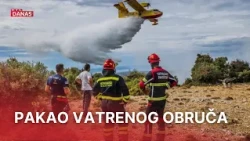 Pilot kanadera otkrio specifičnost požara na Braču: 'Ovo je spašavalo stvar' | RTL Danas