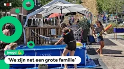 A month-long party in this street: 'This is my vacation'