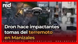 The MOST SHOCKING view of Manizales: DRONE captures the level of DESTRUCTION after the earthquake