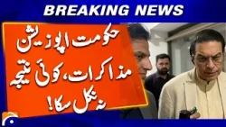 Major Update - Government and Opposition Fail to Reach Agreement | Breaking News