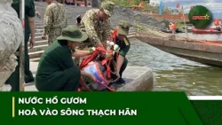 EVENING NEWS BRIEF 7/27 | Sword Lake water joins the Thach Han River | QPVN