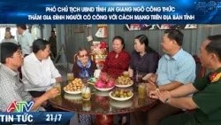 PHÓ CHỦ TỊCH UBND TỈNH AN GIANG NGÔ CÔNG THỨC THĂM GIA ĐÌNH NGƯỜI CÓ CÔNG VỚI CÁCH MẠNG TRÊN ĐỊA BÀN