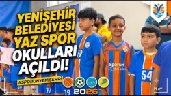 Yenişehir Municipality Summer Sports Schools are now open @Kanal33mersin