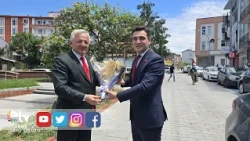 İPSALA MAYOR KERMAN VISITS DISTRICT GOVERNOR GÜZEL