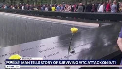 Man tells his story of surviving World Trade Center attack on 9/11