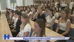 Egyetemi tanévnyitó – ZTV Híradó 2026-09-03