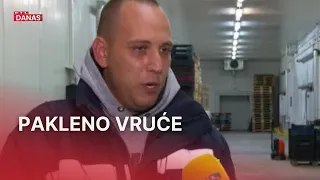Robert radi u hladnjači, kada izađe van na 40 stupnjeva doživi šok: 'Osjeti se pucanje kostiju'