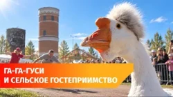 Goose races in the Orenburg region brought 8,000 people together. Even a Bashkir goose raced