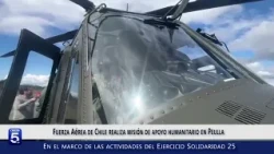 FUERZA AÉREA DE CHILE REALIZA MISIÓN DE APOYO HUMANITARIO EN PEULLA DURANTE EL EJERCICIO SOLIDARIDAD