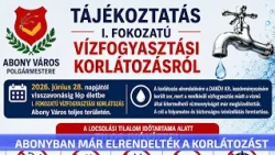 Abonyban már elrendelték a korlátozást