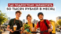 Where teens can earn 50 thousand rubles a month