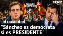 Almeida attacks Sánchez: “Pedro Sánchez is only a democrat as long as he is president”
