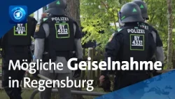 Regensburg: Mutmaßliche Geiselnahme in Bank