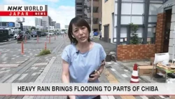 Record rainfall brings flooding to parts of ChibaーNHK WORLD-JAPAN NEWS