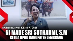 INDONESIAN INDEPENDENCE DAY GREETING FROM THE SPEAKER OF JEMBRANA REGENCY DPRD