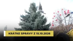 Krátke správy z 15.10.2026