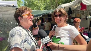 San Pietro Fair 2026, thousands of people despite the extreme heat wave