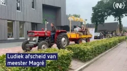 Dit had Albert Magré op zijn laatste schooldag niet zien aankomen
