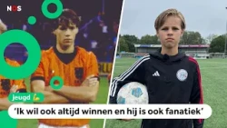 13-year-old Daan plays young soccer player Van Basten in TV series