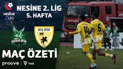 İnegöl Kafkas Spor vs. Muş Spor | Nesine 2nd League Week 5 Match Highlights