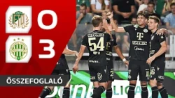 OTP Bank Liga: ETO FC–Ferencvárosi TC 0–3 | összefoglaló