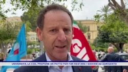 UNIVERSITY, CGIL PROPOSES A PACT TO KEEP YOUNG PEOPLE IN AGRIGENTO
