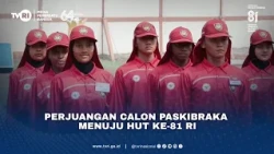 Perjuangan Calon Paskibraka Menuju HUT Ke-81 RI