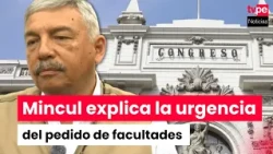 Ministry of Culture urges Congress to expedite approval of powers requested by the Executive branch