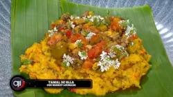Tamal de Olla with Smoked Brisket by Chef David Barleta from EL FARO CASCO ANTIGUO | Ají