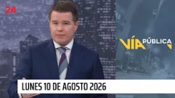 Vía Pública - Lunes 10 de agosto 2026