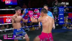 Muay Thai Highlight: Palang Mai Muay Thai Fight I Aomsin P.Patcharawat VS Grandprixnoi Tingnotpae...