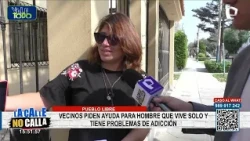 Vecinos de Pueblo Libre piden ayuda para hombre con problemas de adicción que vive solo