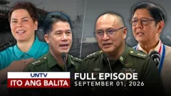 UNTV: Ito Ang Balita | September 1, 2026