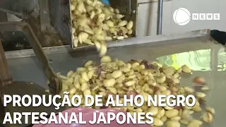 Japanese colony produces artisanal black garlic