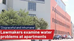 "Inhumane': Lawmakers dig into water problems at apartments