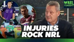 Horror Rnd 20 injury run shakes several clubs 🤕 + Dean Young locked in for Dragons! | NRL TONIGHT