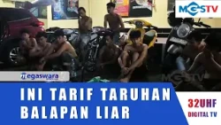 SEMBILAN PELAKU BALAPAN LIAR DIAMANKAN POLISI,DIDUGA DISERTAI TARUHAN PULUHAN JUTA RUPIAH
