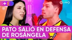Pato defiende a Rosángela por su tardanza | Más Espectáculos (HOY)