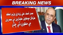 Sadar Asif Ali Zardari Wazir-e-Azam Tarfan Mokleyal Kitreyan Hi Summarian Ji Manzoori Deyi Chhadi