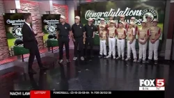 Paseo Verde Little League joins FOX5 to discuss U.S. Championship win