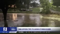 BBB warns of storm chaser scams after flooding