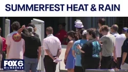 Milwaukee weather: Summerfest fans beat heat, dodge rain | FOX6 News Milwaukee